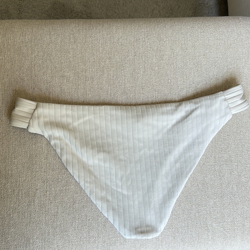 Becca Ribbed Bikini Bottom - Picture 2 of 5